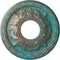 Ekena Millwork Leaf Ceiling Medallion (Canopies up to 4 3/4"), 11 3/8"OD x 3 5/8"ID x 1 1/8"P, Copper Green Patina CM11LFCGS - alternate 1